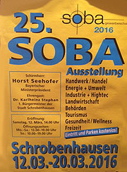 Gewerbeschau Soba in Schrobenhausen vom 12.03.-20.03.2016 